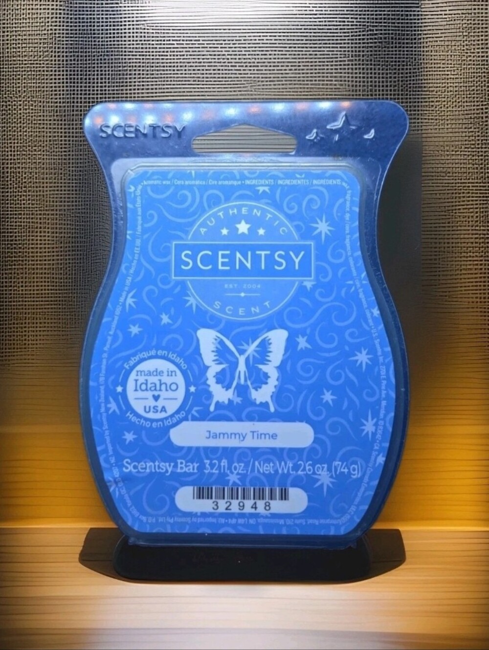 Scentsy Bar JAMMY TIME 3.2 Fl Oz Wax Melt Home Fragrance New